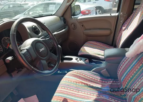 2007 Jeep Liberty Sport из США, поврежденный, VIN 1J4GL48K37W661350